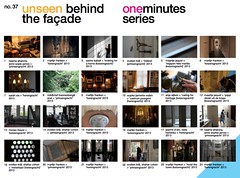 oneminutes series march 2014: unseen begind the façade