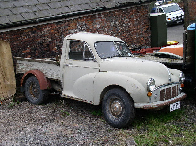 1953 early MM ute from NZ Reputedly the oldest known Morris Minor chassis