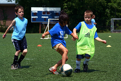 Dribbling the Soccer Ball 7-24-09 6