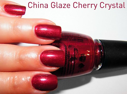 China Glaze Cherry Crystal