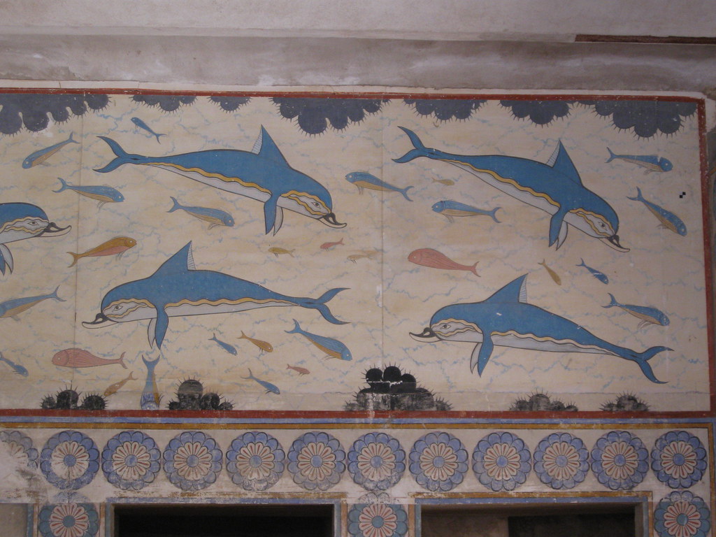 Dolphins at the Knossos Palace
