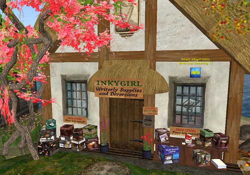 My writer's cottage in Second Life