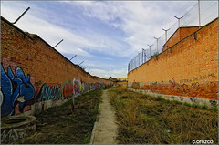 Grafitis en la Cárcel de Carabanchel