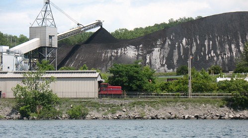 Coal Pile at AES Cayuga by ddbrown4