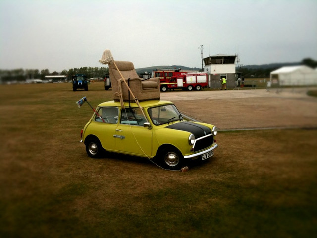 Mr Bean's Car At the Goodwood Revival 2009