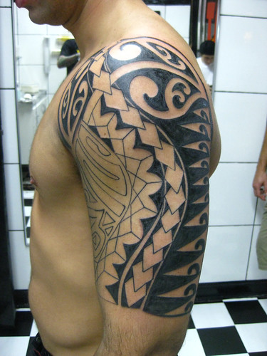 Cool Polynesian Tattoo:
