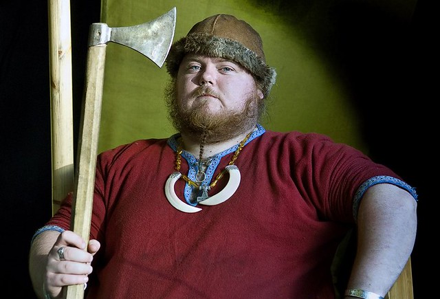 Bryan Irish Viking warrior from Fingal Living History Society