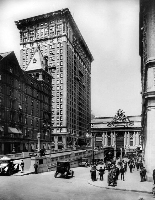 Grand Central Station Park Ave Bdge c. 1919