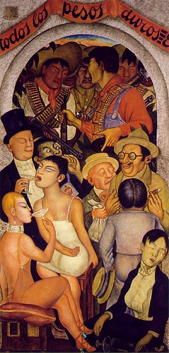 Night of the Rich by Diego Rivera-1928
