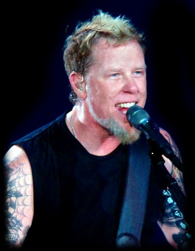 James Hetfield Based on a concert photo by 6teezeven at flickrcom