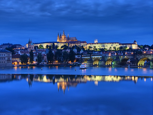 Prague Castle Blue Hour