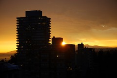 Sunset Here In Vancouver