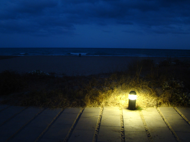 Light in the night (Castelldefels)