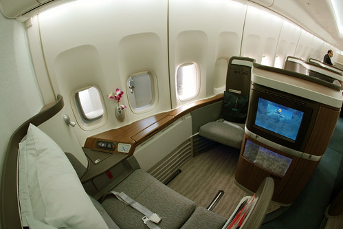 Cathay Pacific First Class bali