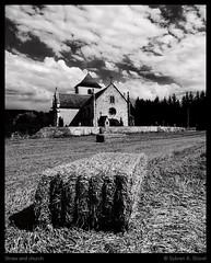 Straw and church