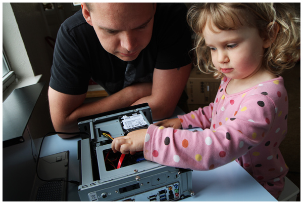 Building a Computer with Daddy