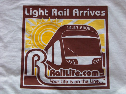Light Rail Commemorative shirts!