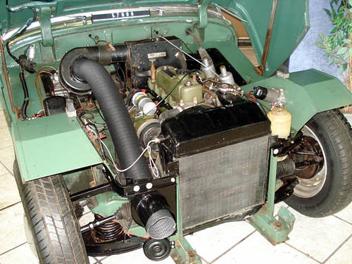1960 Austin Healey Frogeye Sprite engine carandclassicuk