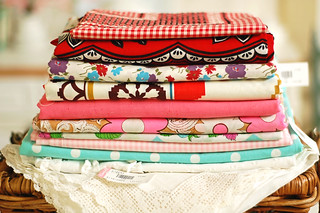 Thrifted Fabric Stack