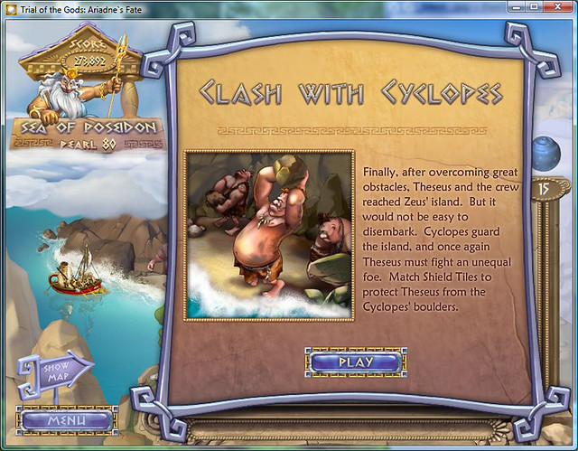 story 3-13 clash with cyclopes