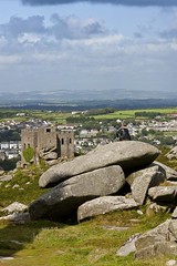 Carn Brea and redruth