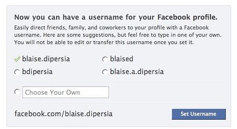facebook username. Facebook Username - Blaise Dipersia