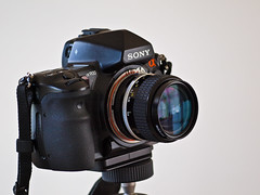 Nikon mount lenses on Sony DSLR