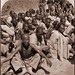 Boxer Prisoners Captured By 6th US Cavalry, Tientsin, China [1901] Underwood & Co [RESTORED]