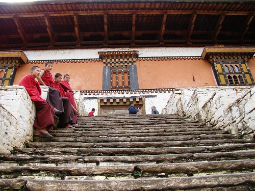 the entrance of dzong
