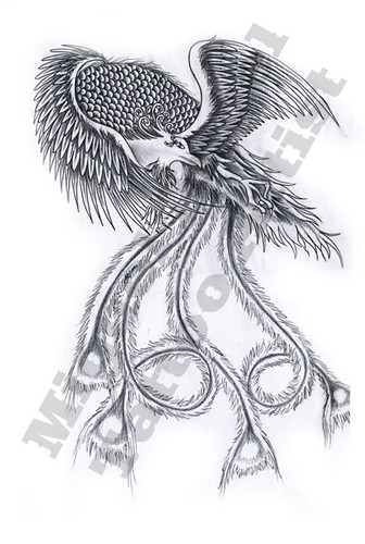 fenix by Miguel Angel tattoo
