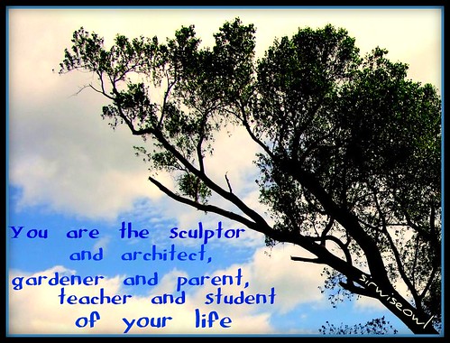 You Are The Sculptor...
