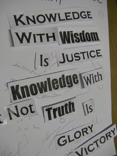 Knowledge with Wisdom