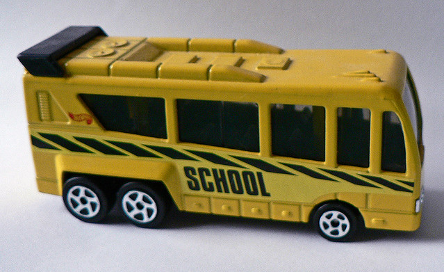 One of several hot rod school buses I have encountered this is one of the