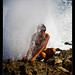 Ivana and the blowhole, Cozumel