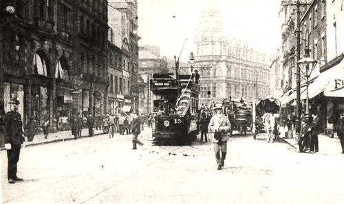 041506a:A tram Blackett Street Newcastle upon Tyne Unknown c.1904/5