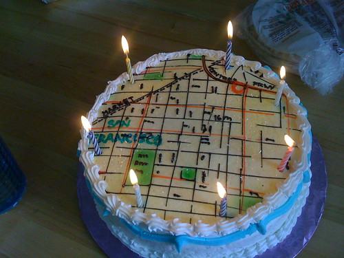 Map Cake