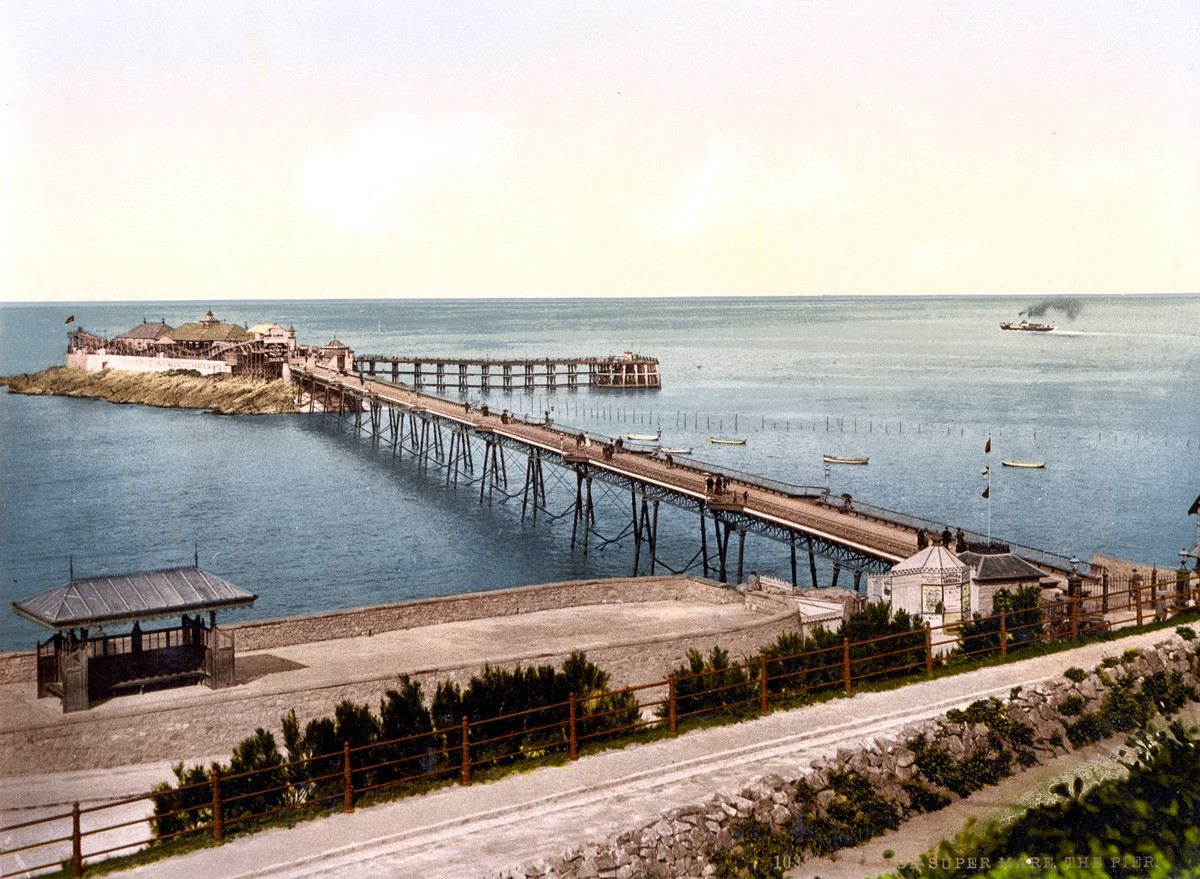 Weston-super-Mare, Birnbeck Pier 1895
