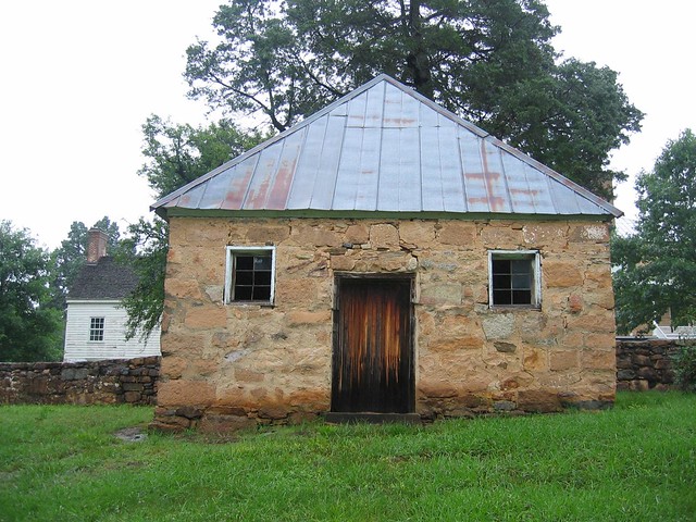 Outbuilding at Prestwould Plantation, Clarksville, Virginia