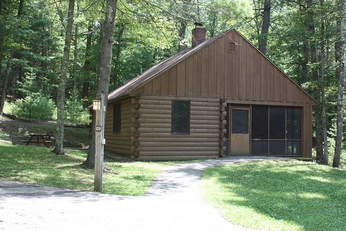 Cabin 29 at Douthat State Park.