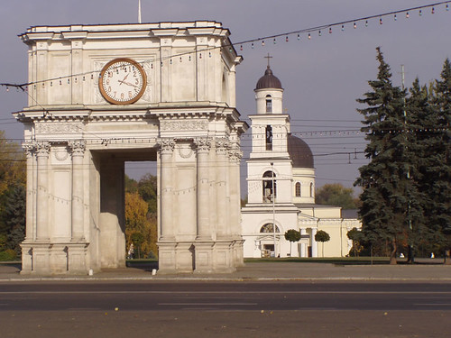Triumphal Arch - Chisinau, Moldova. Photo by whl.travel on Flickr.