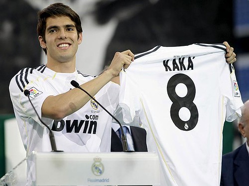 Presentación de Kaká al Real Madrid