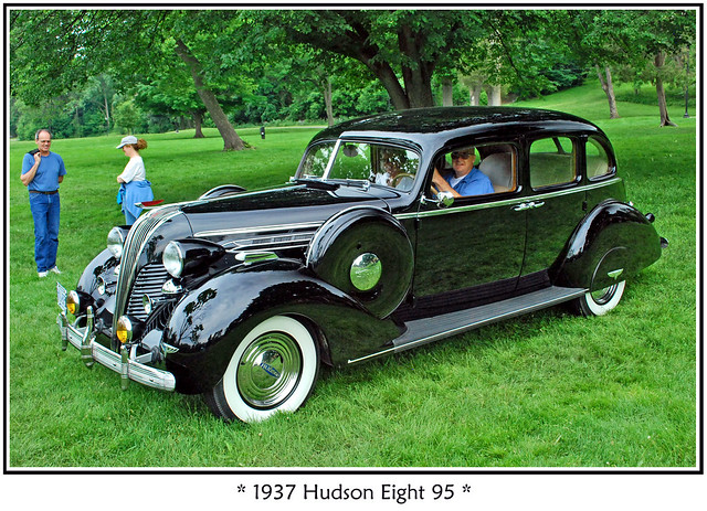 1937 Hudson The 2009 Orphan Car Show at Riverside Park in Ypsilanti 
