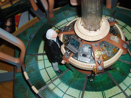 Doctor Who in the TARDIS