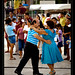 Sunday dance, Palapas Square, Cancun