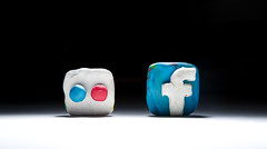 flickr and facebook