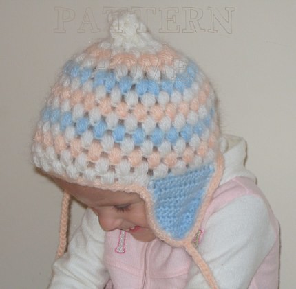CROCHET EARFLAP HAT ON ETSY, A GLOBAL HANDMADE AND VINTAGE
