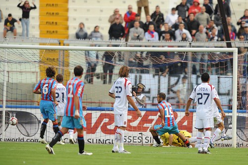 Ricchiuti realizza proprio al Cagliari il suo primo gol in rossazzurro