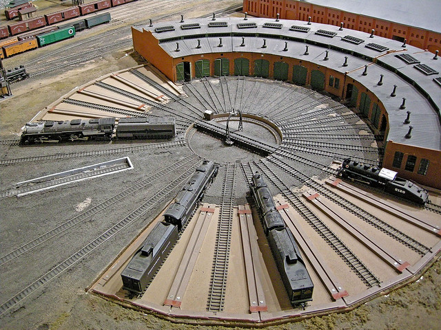HO Scale Roundhouse | Flickr - Photo Sharing!