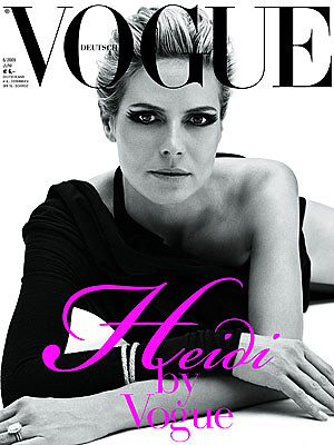 Heidi Klum Vogue Magazine by Biilboard Hot 100
