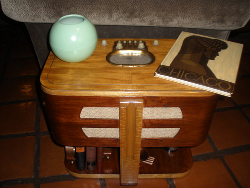 Art Deco Zenith Chairside Radio by Artdecodude